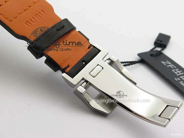 MIROTIME 0218 GoodFit Big Pilot Real PR IW500912 ZF Best Edition Black Dial On Black Leather Strap A 7287